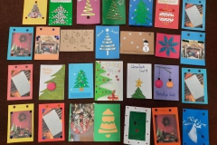 Kartki świąteczne dla pacjentów Powiatowego Szpitala w Pajęcznie