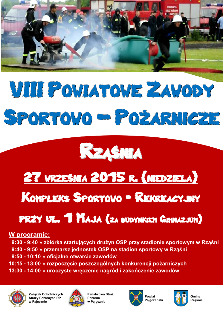 VIII Powiatowe Zawody Sportowo-Pożarnicze