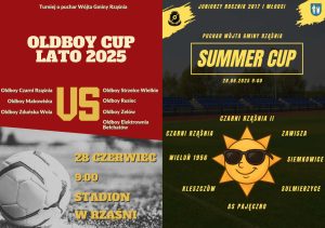 „Summer Cup 2025” i „Oldboy Cup 2025”.