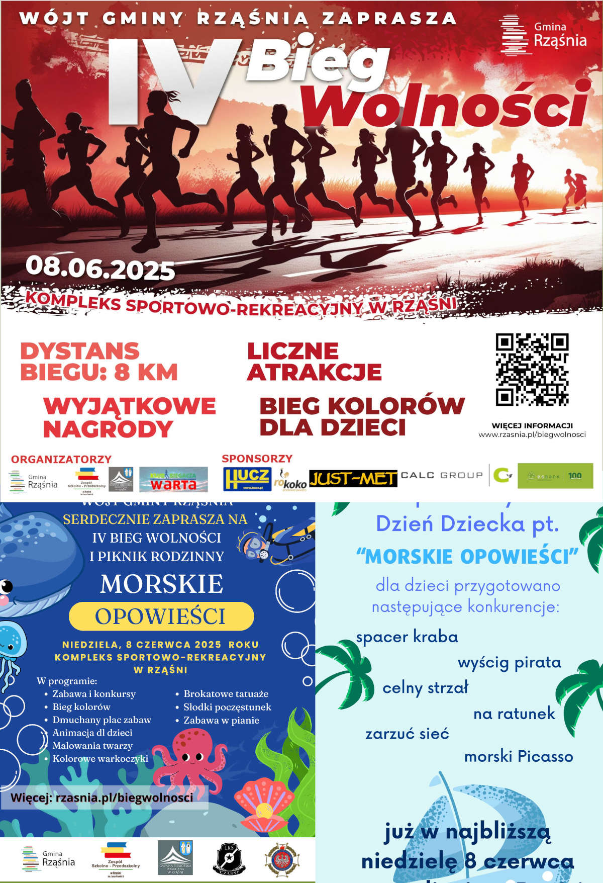 Już w niedzielę Bieg Wolności połączony z Piknikiem Rodzinnym