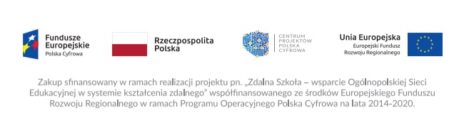 „Zdalna Szkoła – wsparcie Ogólnopolskiej Sieci Edukacyjnej w systemie kształcenia zdalnego”