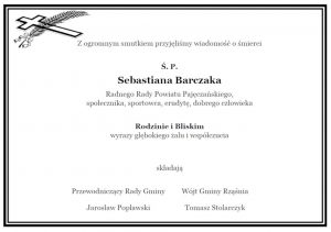 Ostatnie pożegnanie. Sebastian Barczak