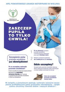 Obowiązkowe szczepienia przeciwko wściekliźnie