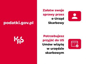 Załatwiaj swoje sprawy przez e-Urząd Skarbowy, a wizytę w urzędzie umawiaj na podatki.gov.pl
