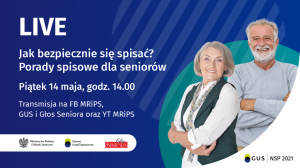 Live MRiPS, GUS i „Głosu Seniora” – Jak bezpiecznie się spisać? Porady spisowe dla seniorów