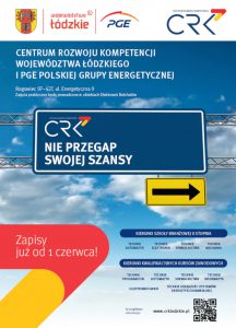 Centrum Rozwoju Kompetencji Województwa Łódzkiego i PGE Polskiej Grupy Energetycznej