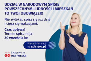 Czy pamiętasz, że spis trwa do 30 września br.?
