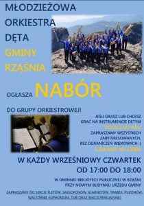 Nabór do Młodzieżowej Orkiestry Dętej Gminy Rząśnia