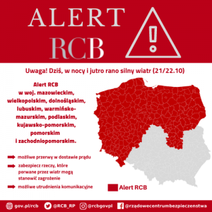 ALERT RCB - 21.10.2021