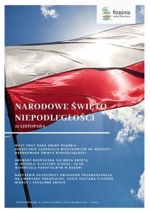 Zaproszenie na obchody Narodowego Święta Niepodległości