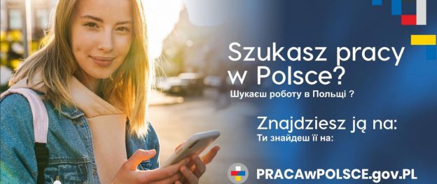PracawPolsce.gov.pl – portal dla poszukujących pracy obywateli Ukrainy