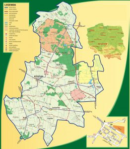 Mapa Gminy Rząśnia