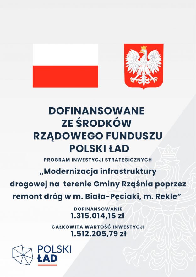 Podpisana umowa w ramach Programu "Polski Ład" - edycja trzecia - PGR