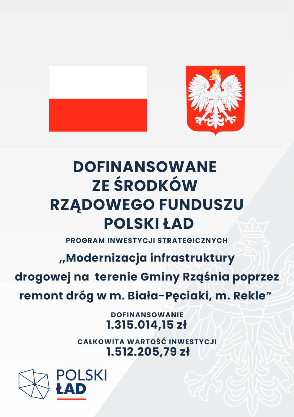 Podpisana umowa w ramach Programu "Polski Ład" - edycja trzecia - PGR