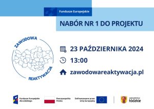 Ogłoszenie naboru w projekcie "Zawodowa Reaktywacja"