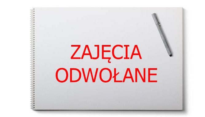 Zajęcia z gimnastyki dla kobiet odwołane