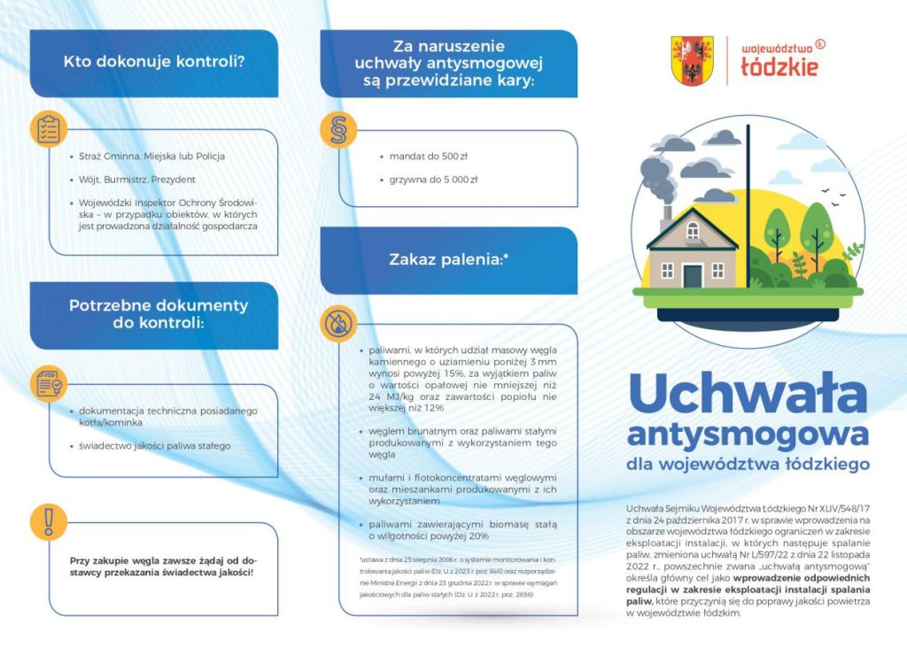 Animacje edukacyjne i broszury w zakresie ochrony powietrza