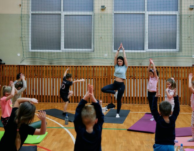 Joga dla dzieci w Zielęcinie – fotorelacja