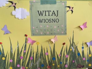 Wiosna w szkole w Rząśni