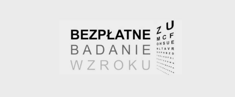 Bezpłatne badanie wzroku