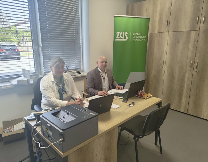 Doradcy z ZUS pomagali mieszkańcom w Rząśni