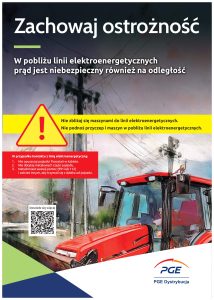 Akcja PGE Dystrybucja S.A. "Prąd niebezpieczny także na odległość"