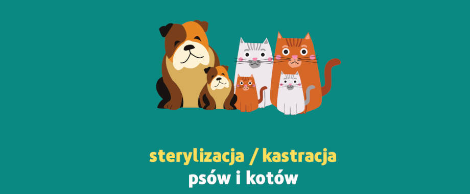 Dofinansowanie do zabiegów weterynaryjnych kastracji/sterylizacji psa/kota