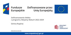Niemal 3 mln zł w ramach programu Aktywny Maluch 2022-2029 dla Gminy Rząśnia