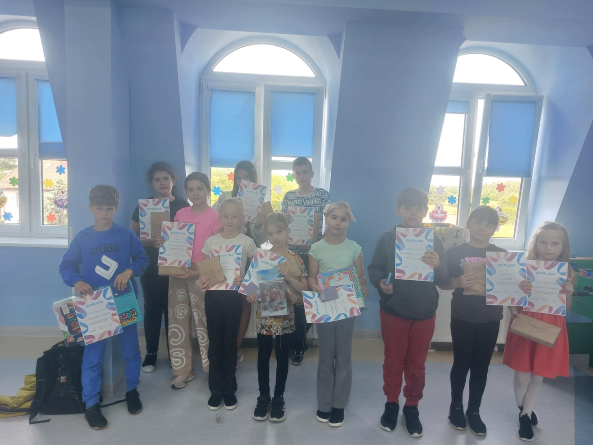 Konkurs „Jestem dziełem sztuki” w szkole w Rząśni