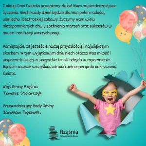 Życzenia z okazji Dnia Dziecka