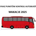 Kontrole autokarów w wakacje 2025 – wykaz punktów