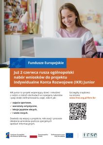 Indywidualne Konta Rozwojowe (IKR) Junior | Trwa nabór wniosków