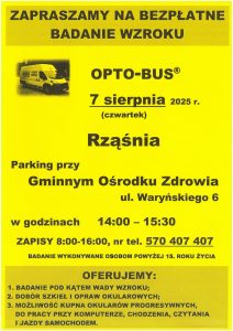 Bezpłatne badanie wzroku
