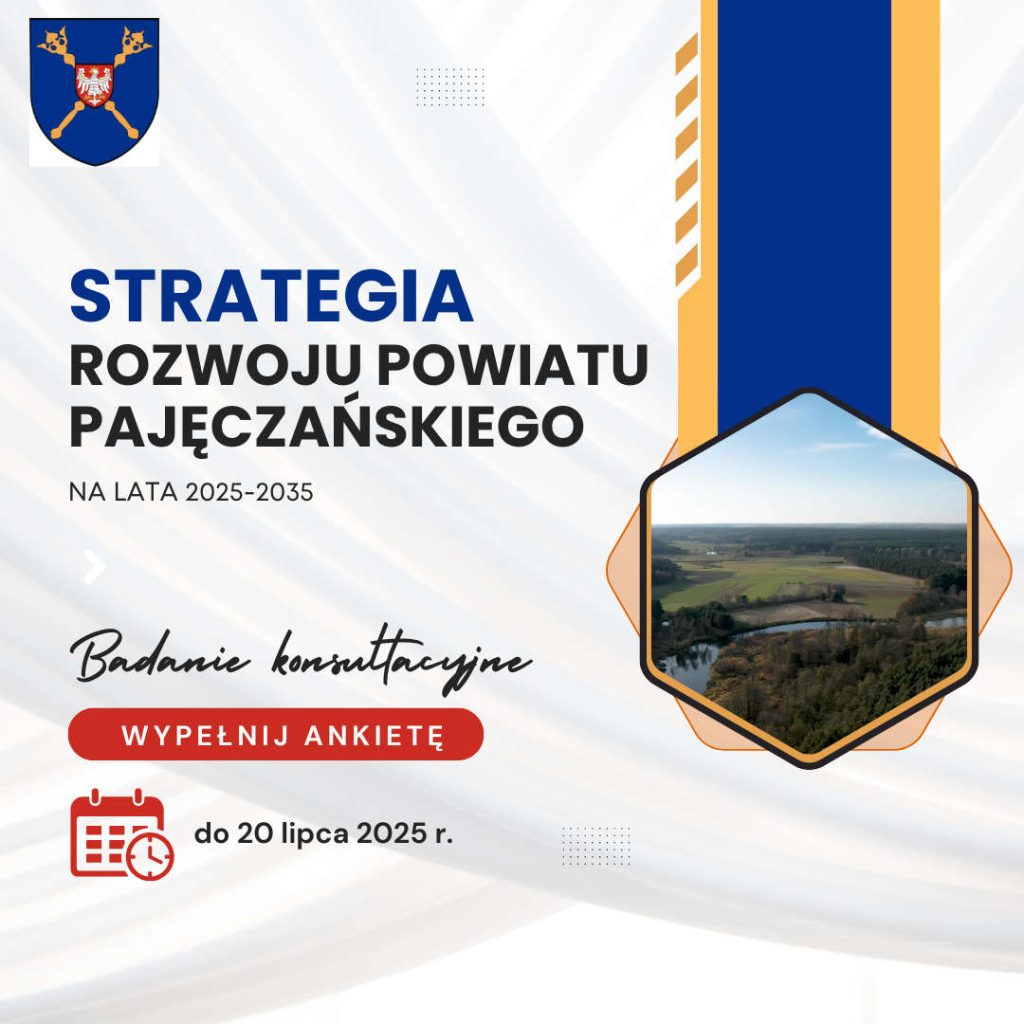 Zaproszenie do drugiego badania nad Strategią Rozwoju Powiatu