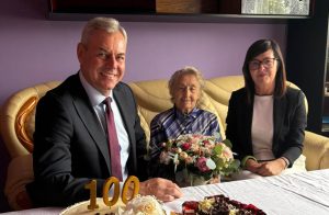 100. urodziny Mieszkanki Gminy Rząśnia