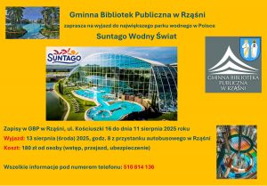 Wyjazd do parku wodnego Suntago