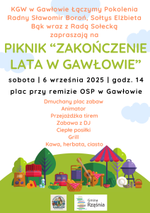 Piknik "Zakończenie lata w Gawłowie"