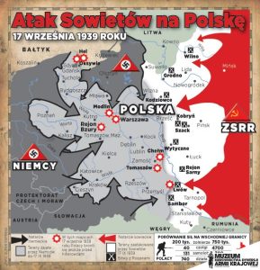 17 września 1939 r. Związek Sowiecki zbrojnie zaatakował Polskę