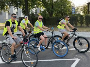 Relacja z piątkowej przejażdżki rowerowej