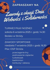 Zawody z okazji Dnia Wolności i Solidarności