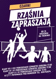 Zaproszenie na treningi siatkówki