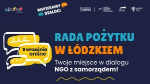Webinar o naborze do Wojewódzkiej Rady Pożytku Publicznego.