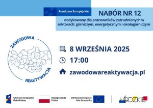 8 września 2025 r. Kolejny nabór w projekcie "Zawodowa reaktywacja"