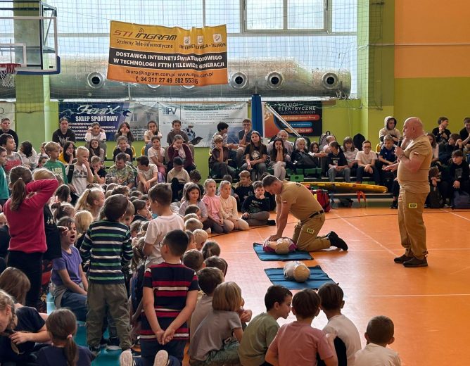 Akcja „Ratujemy i Uczymy Ratować” w Rząśni