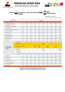 Od 26 października nowy rozkład na stacji Biała Szlachecka