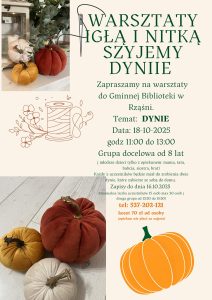 Zaproszenie na warsztaty do Biblioteki
