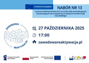 27 października 2025 r. Kolejny nabór w projekcie „Zawodowa reaktywacja”