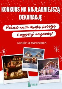 Konkurs na najładniej udekorowaną posesję w klimacie świątecznym