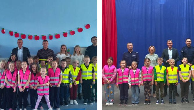 Akcja „Odblaskowy pierwszak” w naszych szkołach