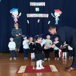 Relacja z pasowania na przedszkolaka w szkole w Rząśni